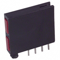 Lumex Opto/Components Inc. - SSF-LXH22573SRSRD - LED 2X5MM RA 2-HI SUP RED PCMNT
