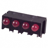 Lumex Opto/Components Inc. - SSF-LXH2300/4ID - LED 3MM RA 4WIDE MATING RED PCMT