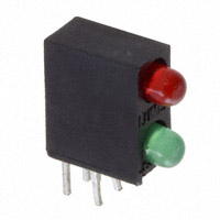 Lumex Opto/Components Inc. - SSF-LXH240IGD - PCB DUAL TWR LED IND, RED/GREEN