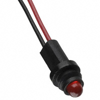 Lumex Opto/Components Inc. - SSI-RM3091SID-150 - LED 3MM ALINGAP RED 6"LD REAR MT