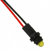 Lumex Opto/Components Inc. - SSI-RM3091SYD-150 - LED 3MM SUP YEL 6"LDS REAR PNLMT