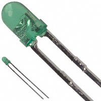 Lumex Opto/Components Inc. - SSL-LX3044GT - LED GREEN CLEAR 3MM ROUND T/H