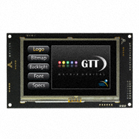 Matrix Orbital - GTT43A-TPR-BLS-B0-H1-CS-V5 - LCD TOUCH TFT 4.3" RS232/I2C