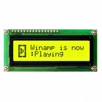Matrix Orbital - LK162-12-E - LCD ALPHA/NUM DISPL 16X2 Y/G BK
