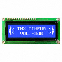 Matrix Orbital - LK162-12-WB-VPT - LCD ALPHA/NUM DISPL 16X2 BLU WHT