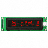 Matrix Orbital - LK202-25-USB-R-E - LCD CHARACTER DISPLAY 20X2 USB