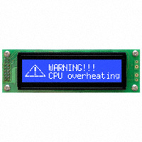 Matrix Orbital - LK202-25-WB-E - LCD APHA/NUM DISPL 20X2 BLUE WHT