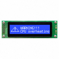 Matrix Orbital - LK202-25-WB-VPT - LCD ALPHA/NUM DISPL 20X2 BLU WHT