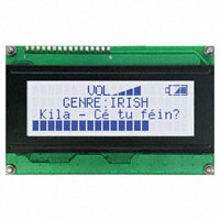 Matrix Orbital - LK204-25-USB-GW - LCD CHARACTER DISPLAY 20X4 USB
