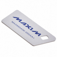 Maxim Integrated - MAX66040K-000AA+ - ISO CARD SECURE MEMORY