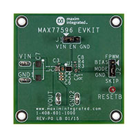 Maxim Integrated - MAX77596EVKIT# - EVAL BOARD FOR MAX77596