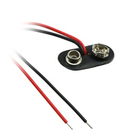 MPD (Memory Protection Devices) - BS12T - 9V SNAP T STYLE 12" WIRE LEADS