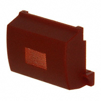 MEC Switches - 1C088 - CAP TACTILE RECT RED/RED LENS