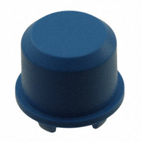 MEC Switches - 1DS00 - CAP TACTILE ROUND BLUE
