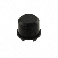 MEC Switches - 1DS09 - CAP TACTILE ROUND BLACK