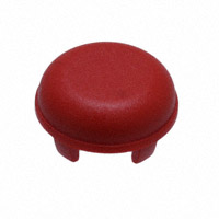 MEC Switches - 1JS08 - CAP TACTILE ROUND RED