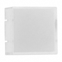 MEC Switches - 1K1116 - CAP TACTILE SQUARE FROSTED WHITE