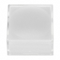MEC Switches - 1KB1116 - CAP TACTILE SQUARE FROSTED WHITE
