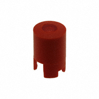 MEC Switches - 1LS088-15.0 - CAP TACTILE ROUND RED/RED LENS