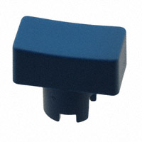 MEC Switches - 1PS00 - CAP TACTILE RECTANGULAR BLUE