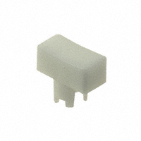 MEC Switches - 1PS16 - CAP TACTILE RECT FROSTED WHITE