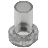 MEC Switches - 1S11-22.5 - CAP TACTILE ROUND CLEAR