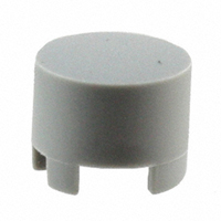 MEC Switches - 1SS03-10.4 - CAP TACTILE ROUND GRAY