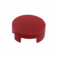 MEC Switches - 1SS08-08.0 - CAP TACTILE ROUND RED
