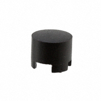 MEC Switches - 1SS09-10.4 - CAP TACTILE ROUND BLACK