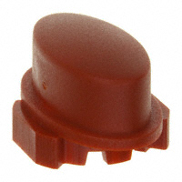 MEC Switches - 1WA08 - CAP TACTILE OVAL RED