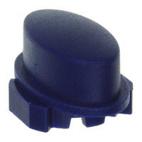 MEC Switches - 1WA30 - CAP TACTILE OVAL ULTRA BLUE