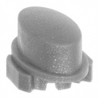 MEC Switches - 1WA53 - CAP TACTILE OVAL LIGHT GRAY