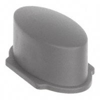 MEC Switches - 1WD03 - CAP TACTILE OVAL GRAY