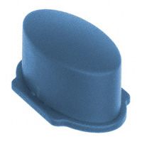 MEC Switches - 1WD40 - CAP TACTILE OVAL PIGEON BLUE