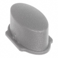 MEC Switches - 1WD53 - CAP TACTILE OVAL LIGHT GRAY