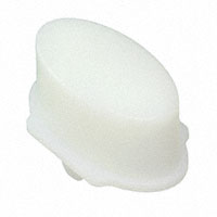 MEC Switches - 1WDS16 - CAP ELIPSE ANGLED FROSTED WHITE