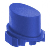 MEC Switches - 1WP00 - CAP TACTILE OVAL BLUE