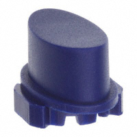 MEC Switches - 1WP30 - CAP TACTILE OVAL ULTRA BLUE