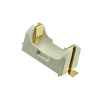 MPD (Memory Protection Devices) - BH1/2AA-SM - HOLDER BATT 1/2AA CELL SMD
