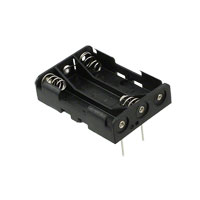 MPD (Memory Protection Devices) - BH3AAAPC - HOLDER BATT 3-AAA CELLS PC MOUNT