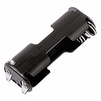 MPD (Memory Protection Devices) - BC22AAAL - HOLDER 2AAA TOP/BOTTOM SLD LUGS