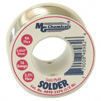 MG Chemicals - 4898-454G - SOLDER RA 60/40 .062" 1 LB