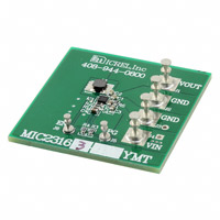 Microchip Technology - MIC23163YMT-EV - EVAL BOARD 4MHZ 2A BUCK REG