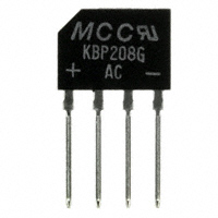 Micro Commercial Co - KBP208G-BP - IC BRIDGE RECT 2A 800V GBP