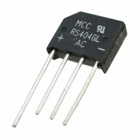 Micro Commercial Co - RS404GL-BP - IC BRIDGE RECT GPP 4A 400V RS-4L