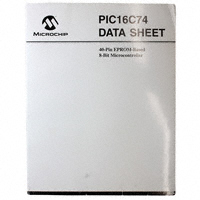 Microchip Technology - 30337A - IC PRODUCT SPEC DATA SHEET 16C74
