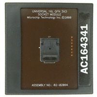 Microchip Technology - AC164341 - MODULE SKT MPLAB PM3 16-PQFN