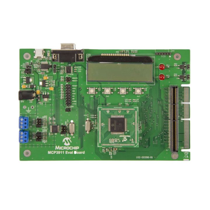 Microchip Technology - ADM00398 - BOARD EVAL FOR 16BIT MCU MCP3911