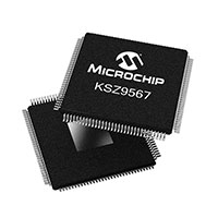 Microchip Technology - KSZ9567RTXI - IC ETHERNET SWITCH 7PORT 128TQFP