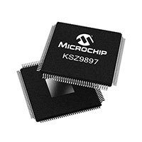 Microchip Technology - KSZ9897RTXC - IC ETHERNET SWITCH 7PORT 128TQFP